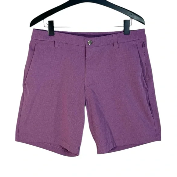 Lululemon Commission Short 7" Light Mens 32 in Amethyst Velvet - Picture 4 of 9
